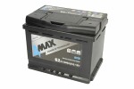 baterija 4max 12v 62ah/640a start&stop efb (+ standartinis) 242x175x190 b13 (efb/paleidimo baterija)