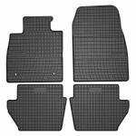 rubber mats (front part/rear, rubber, set., 4pc, paint black) suitable for: FORD PUMA 09.19-