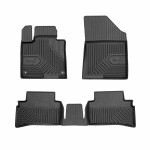 mats rubber, 4pc  No. 77, front - rear, tpe, set, paint black, suitable for: KIA SPORTAGE V 09.21-, Suv, (Hybrid / no pasuje)