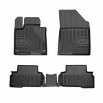 mats rubber, 4pc  No. 77, front - rear, tpe, set, paint black, suitable for: KIA SPORTAGE V 11.21-, Suv