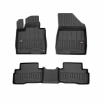 mats rubber, 4pc  proLine 3D, front - rear, tpe, set, paint black, suitable for: KIA SPORTAGE V 11.21-, Suv