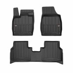 mats rubber, 4pc  proLine 3D, front - rear, tpe, set, paint black, suitable for: AUDI Q4; CUPRA BORN; SKODA ENYAQ IV; VW ID.4 05.20-, Crossover / Hatchback / Suv
