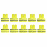Reflective Vest, paint: yellow, number pc. set of.: 10 pc