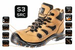 boots work s3 src, utan metall, storlek 44