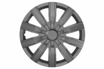 wheel cover, model: Volare, 16toll, paint: black, 4pc set of