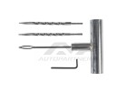 Metallvinge - 4-i-1 ersättningssats för reparation med utbytbara ändar rep: skärare, vinge, sexkantsnyckel