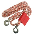 Braided tow rope 1.5T with hooks