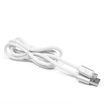 cable silicone laadijale - MICRO USB 100CM white