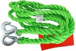 tow rope dmc with hooks heavy duty 2000kg 4m carmotion