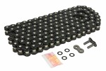 chain 525 ZVMX2 hiper reinforced, number link: 120, type seal: X-RING, black, connection method: zakuwka suitable for: BMW F, S; DUCATI DESMOSEDICI; HONDA NV, VLX, VT 400-1000 1988-2020