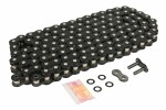 chain 525 ZVMX2 hiper reinforced, number link: 122, type seal: X-RING, black, connection method: zakuwka suitable for: BMW F; HONDA VT; TRIUMPH TIGER; YAMAHA FZ8 750/800/850 1997-2019