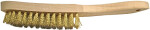 деревянная ручка Щетка по металлу 4-рядный messinghari triumf