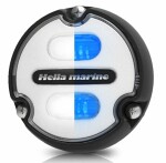 Veealune Осветитель Hella Marine LED Apelo A1 белый корпус/polymer 1800lm синий/valg