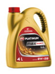 моторное масло синтетическое PLATINUM Max Expert LL 0W-20 4L