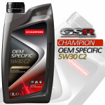 Full synth engine oil Champion OEM SPECIFIC 5W30 C2 1L