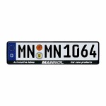 Mannol license plate frame (MANNOL)