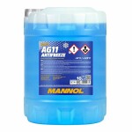 Mannol 4011 охлаждающая жидкость AG11 Longterm -40C 10L