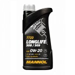синтетическое Mannol 7722 Longlife 508/509 0W20 1L