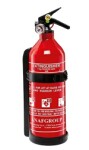 fire extinguisher with pressure gauge aluminium 1kg. corresponds to all requirements, suitable for use also merenduses.