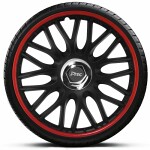 wheel covers 15 ORDEN RED BLACK