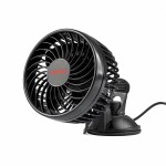 fan 4,5" 12V 2-speed with suction cup fastening Amio