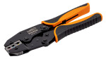Ratcheting crimping pliers 225mm 0,5-6,0mm2