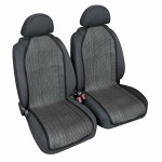 Seat cover set SlimTrip 2pc, grey