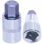 socket spindle HEX plug 1/2", dimensions: 17 mm