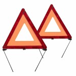 warning triangle traatjalaga 2pc. in plastic box jbm
