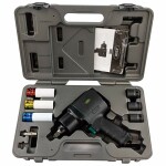 pneumatic impact wrench Starter kit "composite" 1/2" + sockets. case jbm
