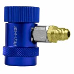 air conditioning hose faucet-interface r1234yf low/low pressure (blue) jbm