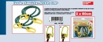 luggage straps with plastic ends 60cm 2pc Ototop