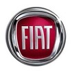 Keyring Fiat with logo ,metal.