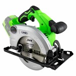 20v battery circular saw wood/metal 165mm disc. 20mm hole. 4300rpm. without brushes. body jbm