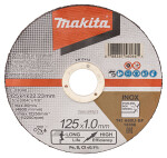 griešanas disks 125x1mm pirmais/metāls longlife 1gab makita e-03040
