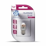 BULB LED (Blister 1pc.) PR21/5W 12/24V, is not Approved for use tänavaliikluses, BAY15D, vehicles canbus system, red