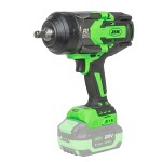 20v cordless impact wrench 1200nm. 1/2". without brushes. +2.0ah battery jbm