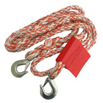 tow rope Braided 4M 2,5T hook- B.28
