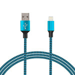 Cable usb a 2.0 / iphone 2.4a 1m.