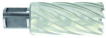 Serdes urbis ø48x80x50 mm, hss, garā sērija. stiprinājums ø19 mm, metināts. zaļš