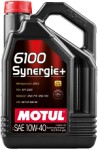 MOTUL  Моторное масло 6100 SYNERGIE+ 10W-40 5л 108647