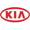 Metal key ring with Kia logo