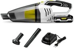Car vacuum cleaner (wet/dry) 20v vc 2ah battery and with charger trotec