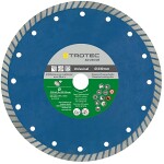 diamond disc for angle grinder 230mm trotec