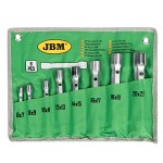8pc. alloy pipe wrenches set 6-22mm, 12- Point, jbm