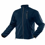 Fleece jacket, navy blue. size m