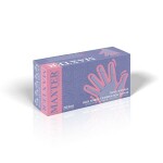 gloves nitrile without puudrita blue XL- MAXTER (200 pc)