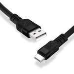 cable laadijale USBA-USBC EXC WHIPPY PRO 0,9M black