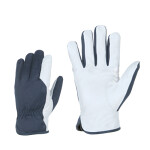 goat grain leather work gloves, dimensions 11