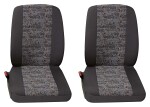 seat covers Prof 3, grey (1+1 seats)
